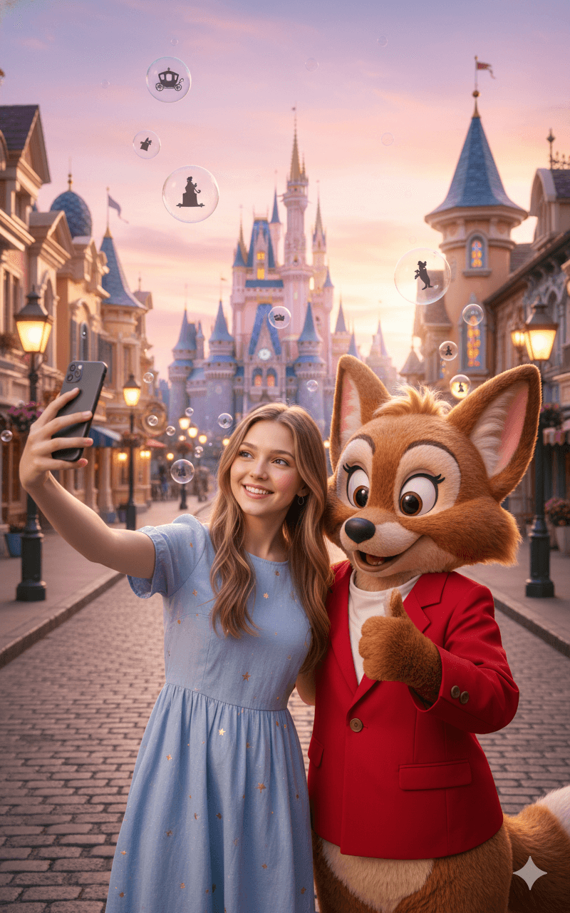A Fairytale Selfie Digital Art