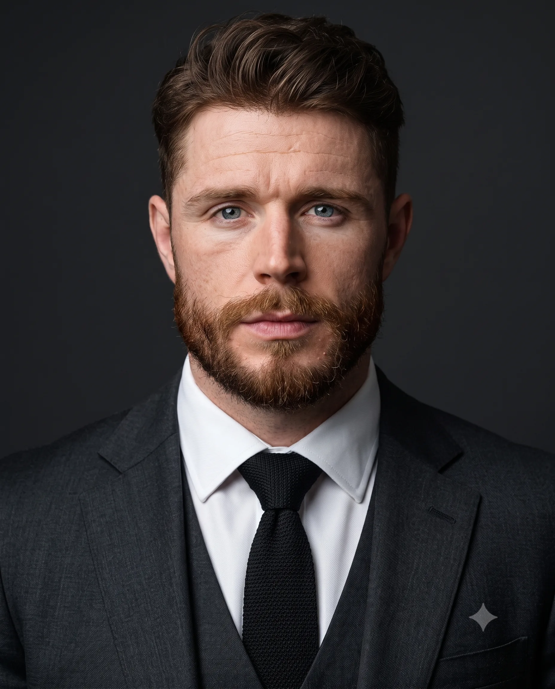 Professional Corporate Headshot of Businessman Portrait