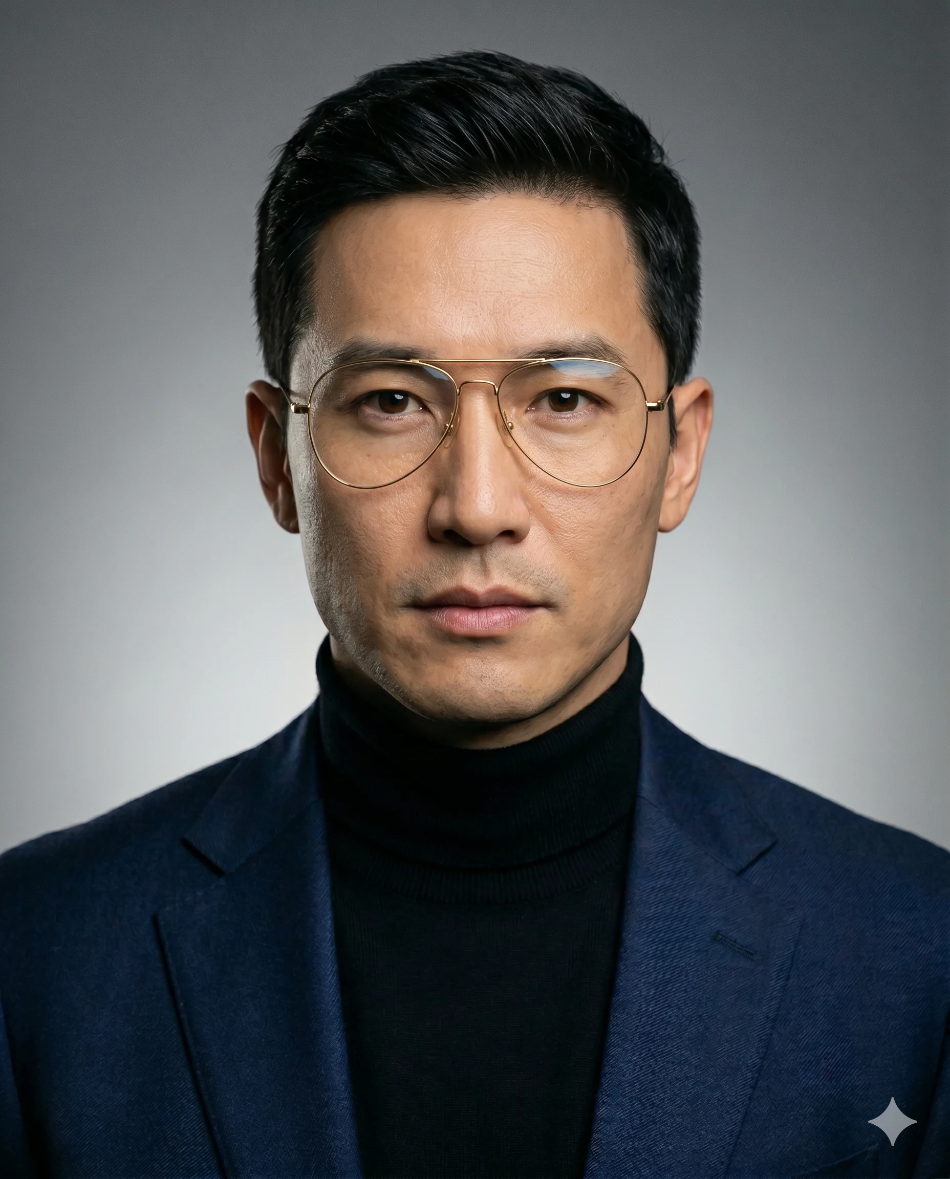 Sharp Intellect Business Portrait