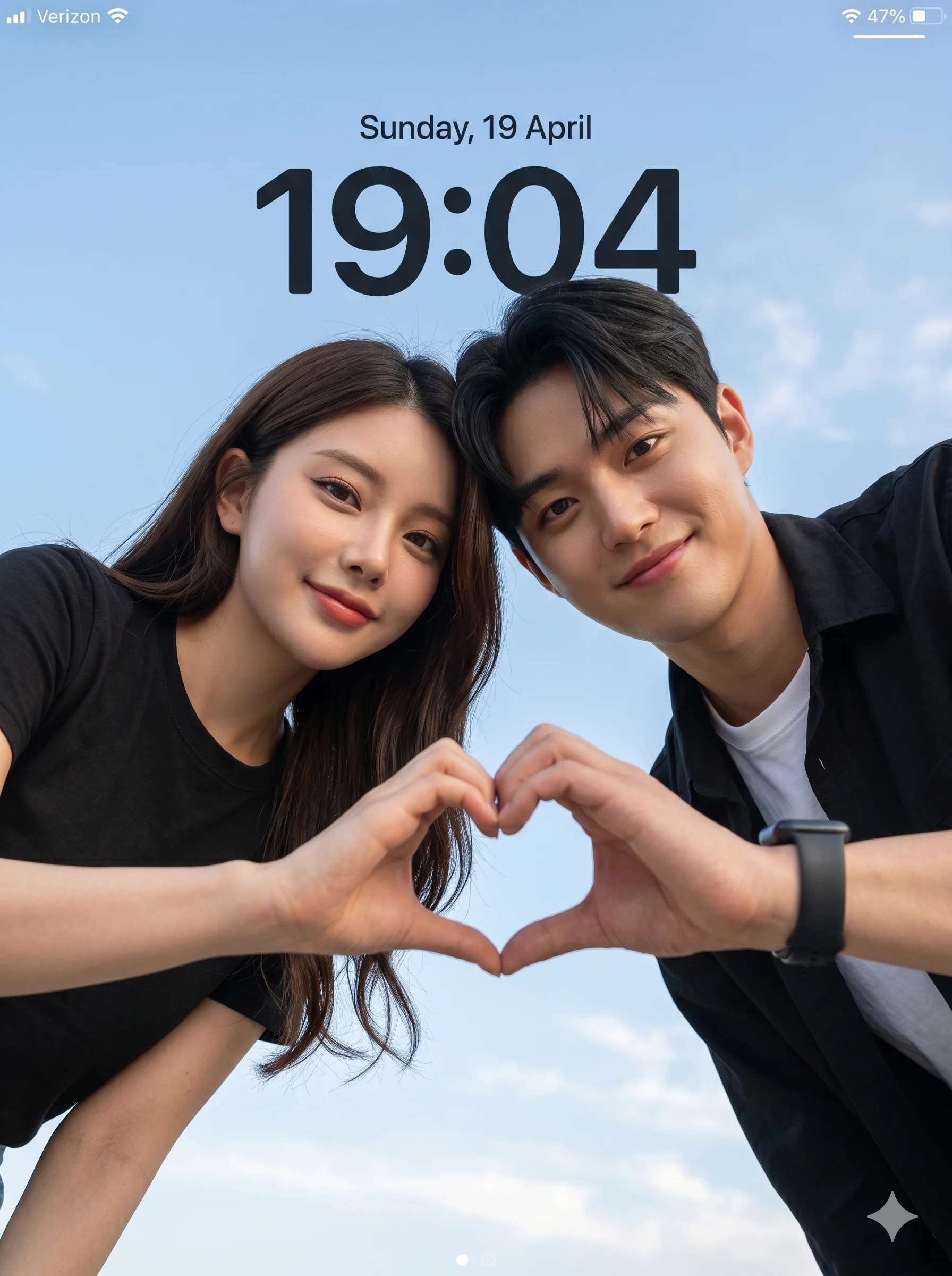 Skyward Couple Ai Art