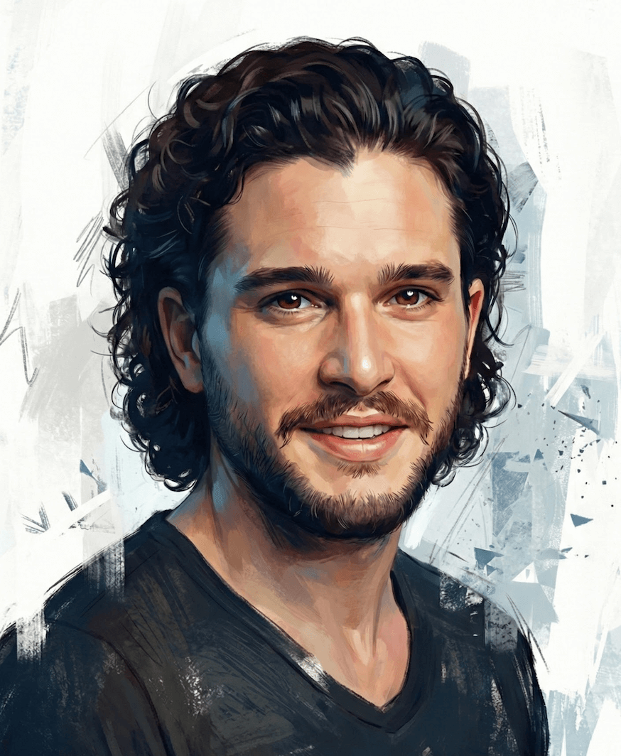 Digital Impasto Character Design