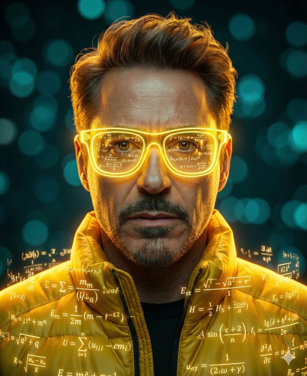 Digital Theory Futuristic Portrait
