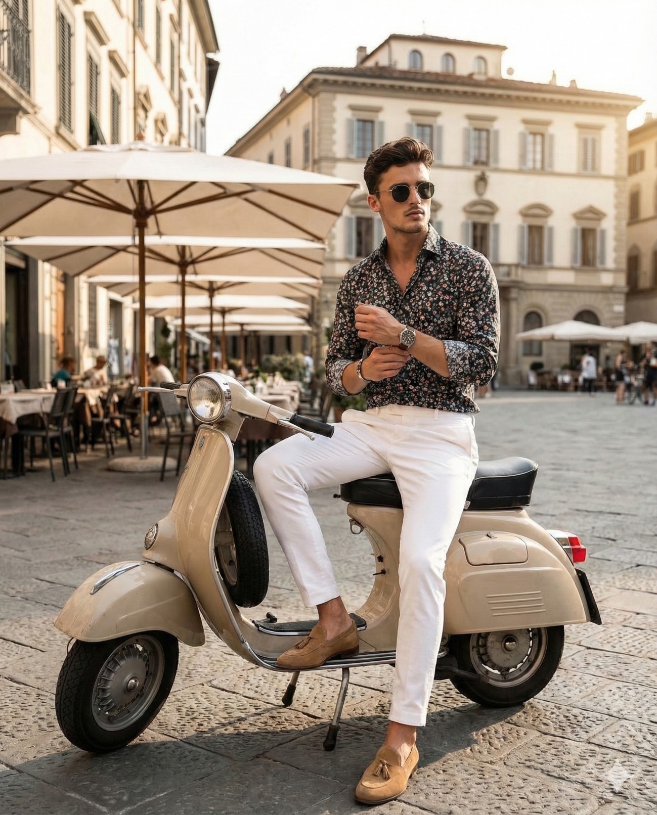 Dolce Vita Ride Fashion Portrait