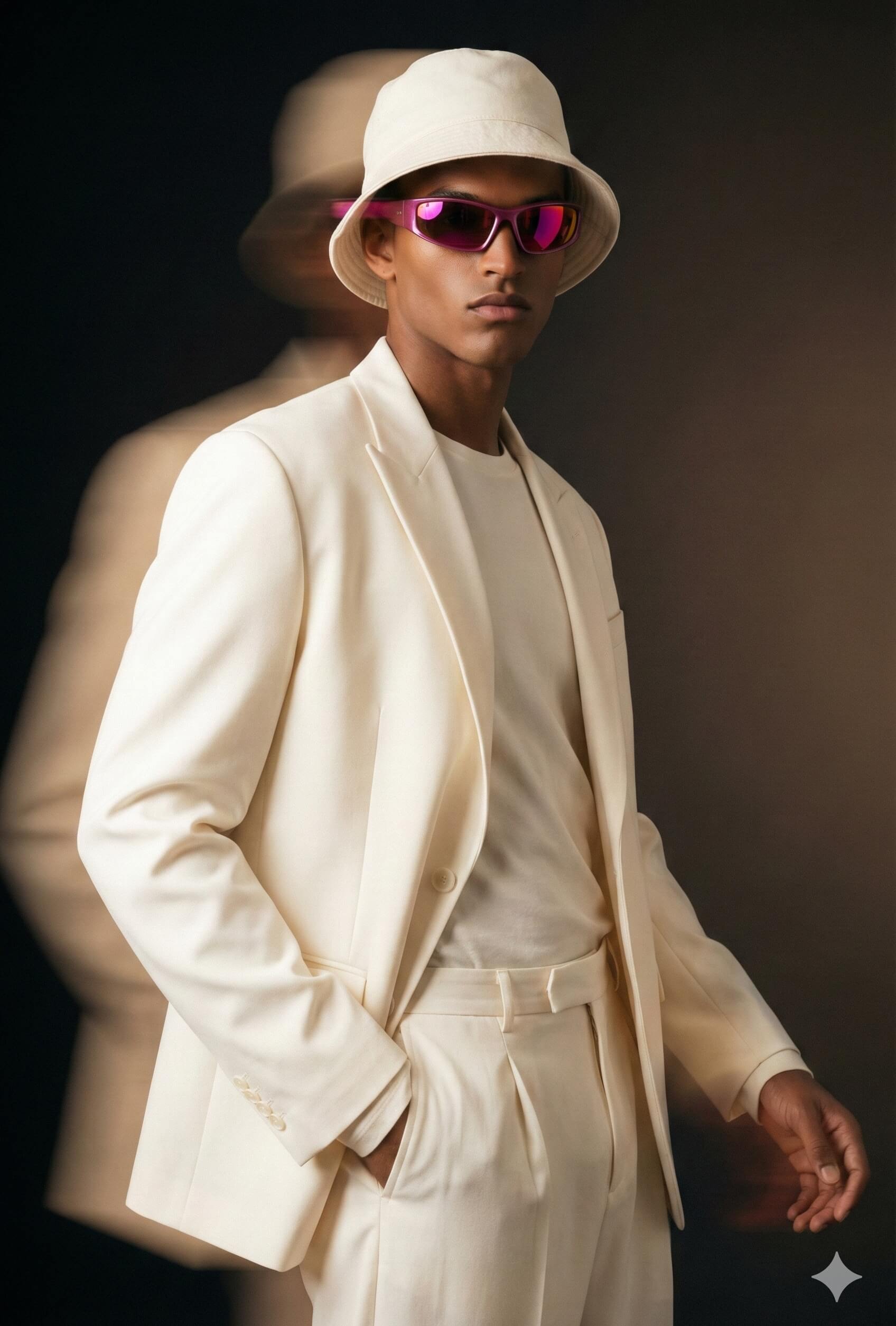 Double Vision Fashion Portrait