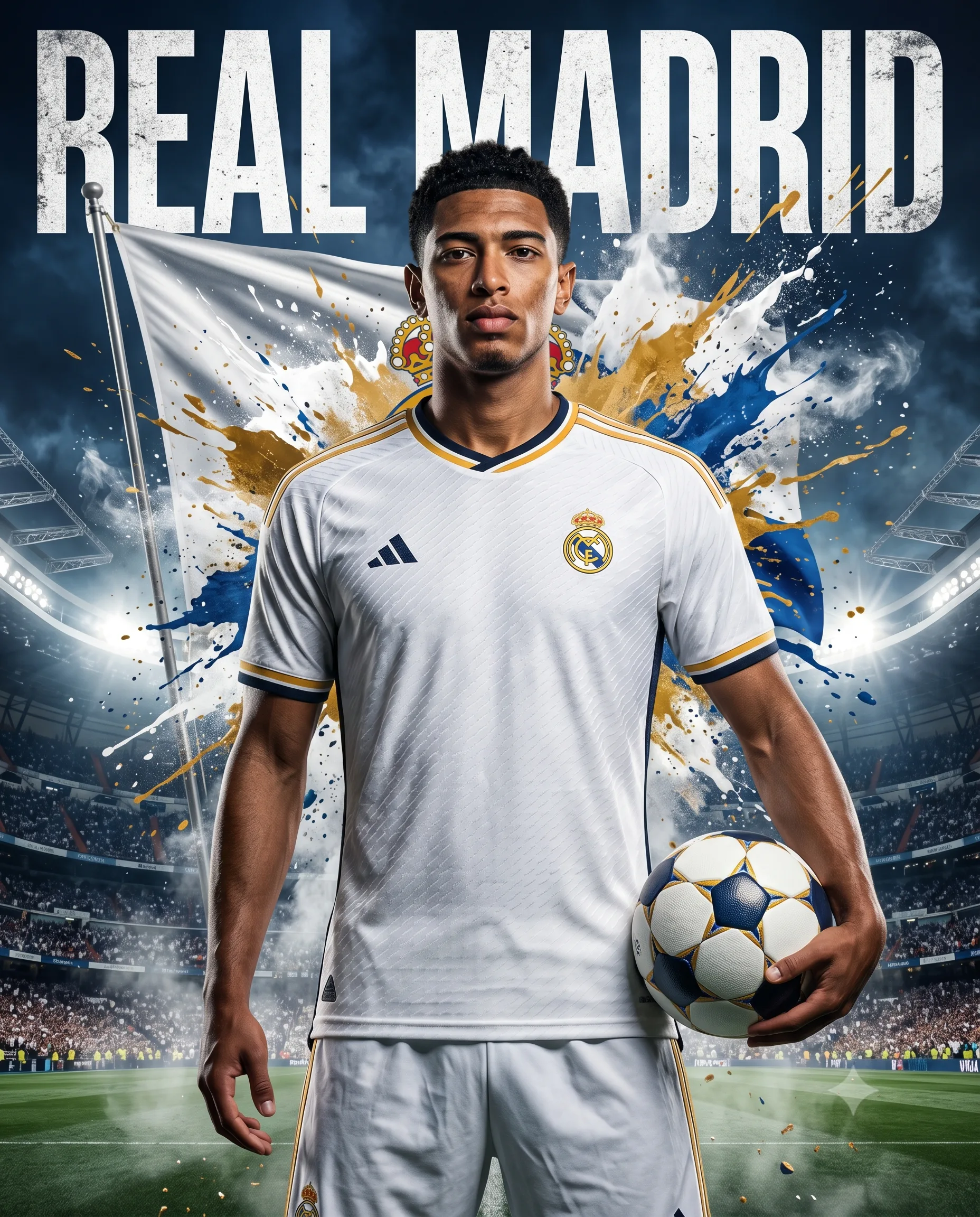 Club Football Splash Abstract Splash Art