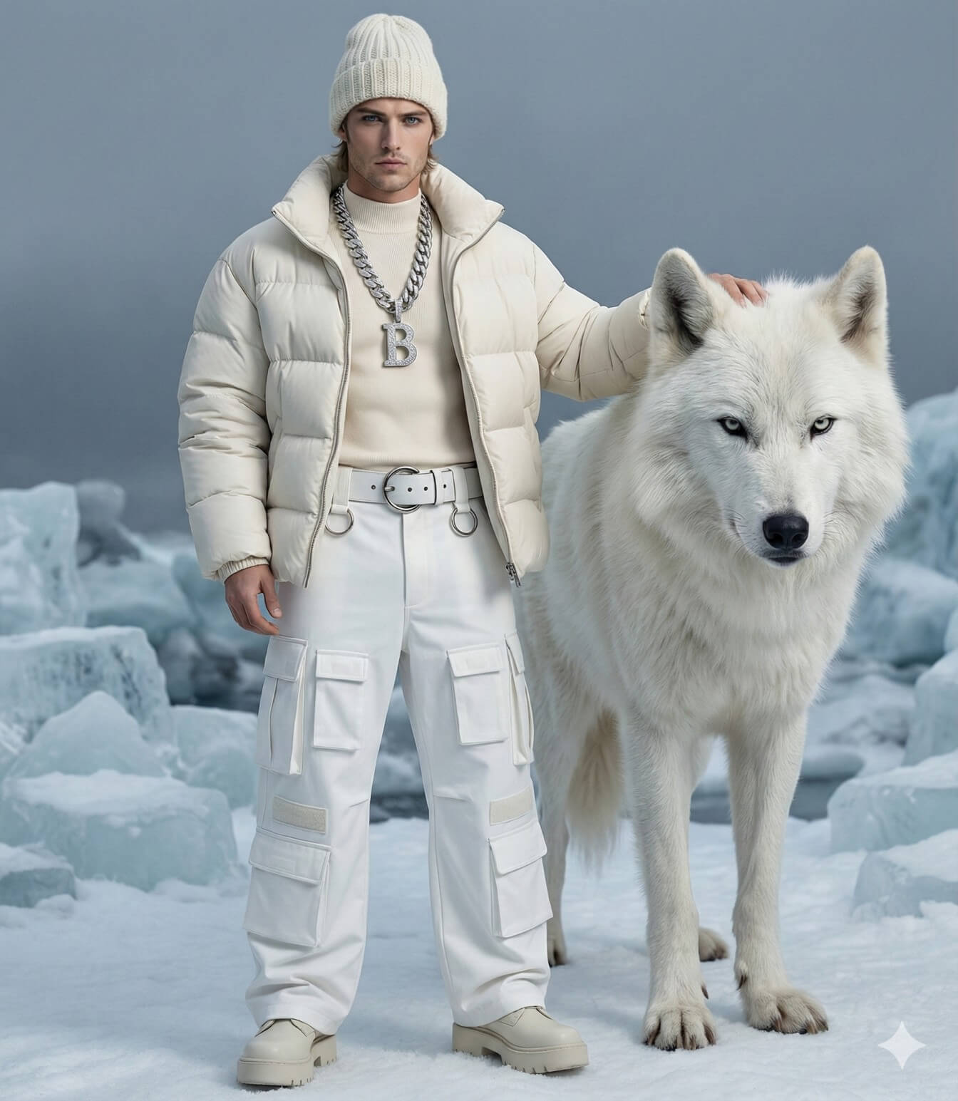 Frostbite & Fashion Animals Portrait