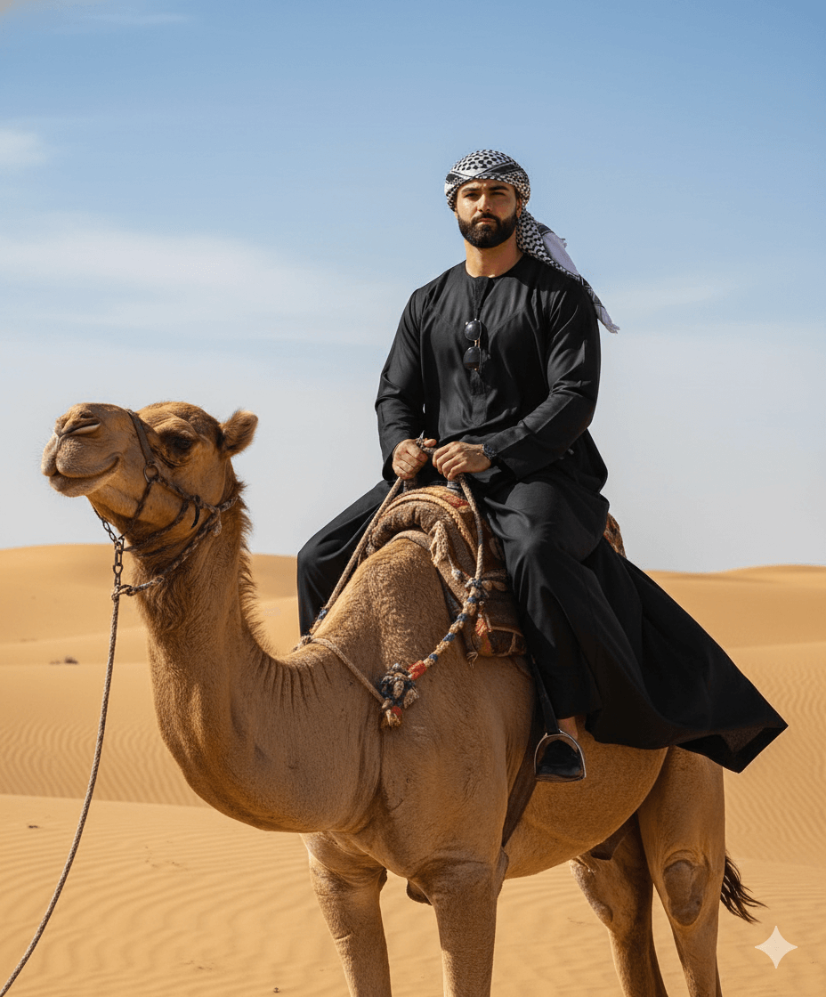 Journey Across the Sands Portrait