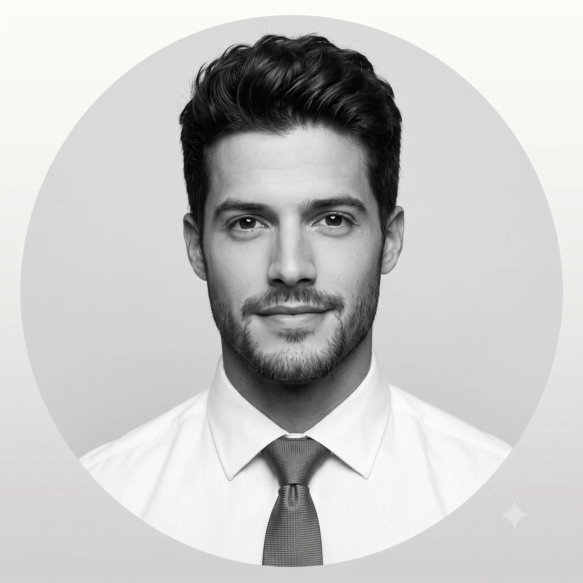Modern Business Profile Portrait