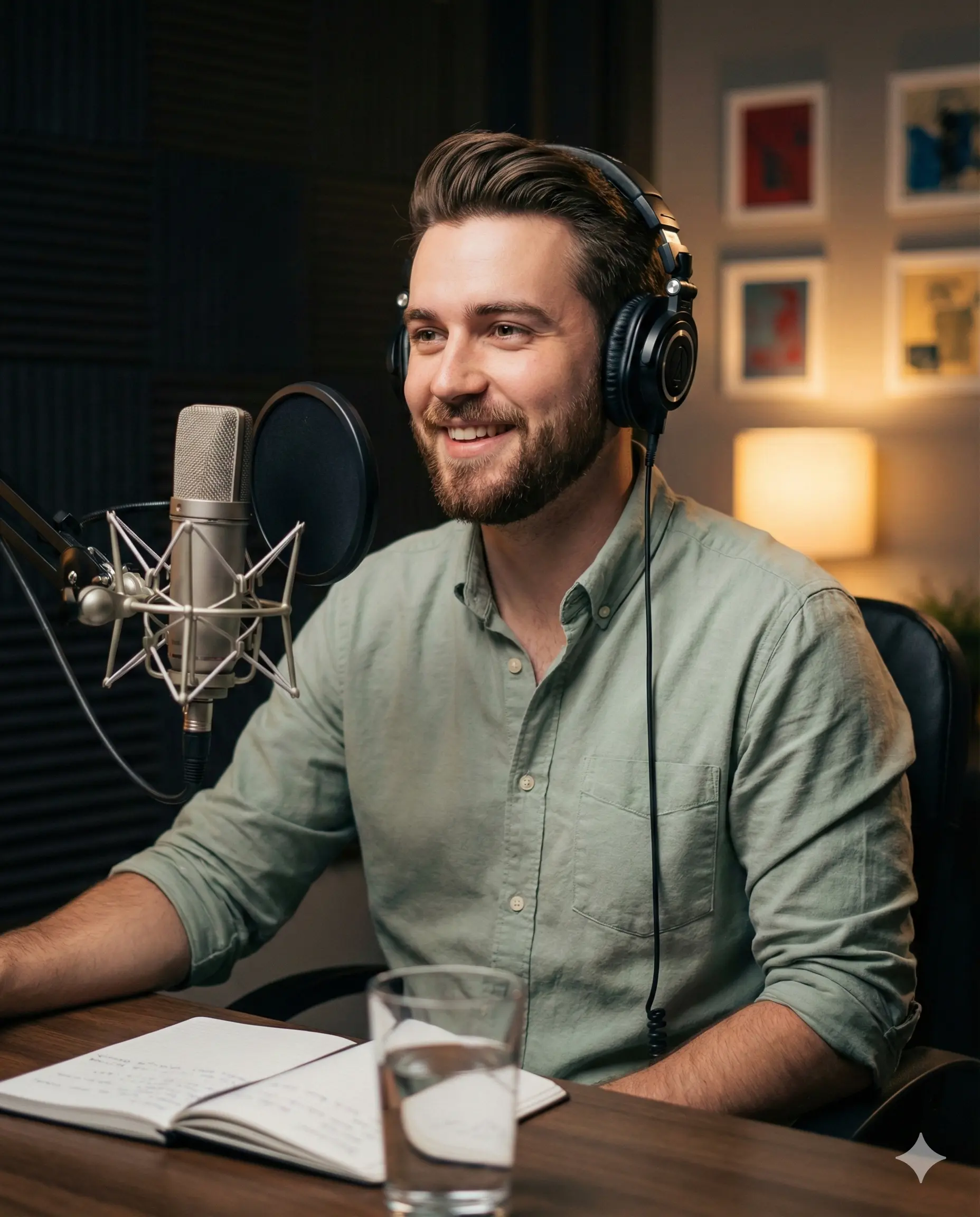 Modern Podcaster Business Portrait
