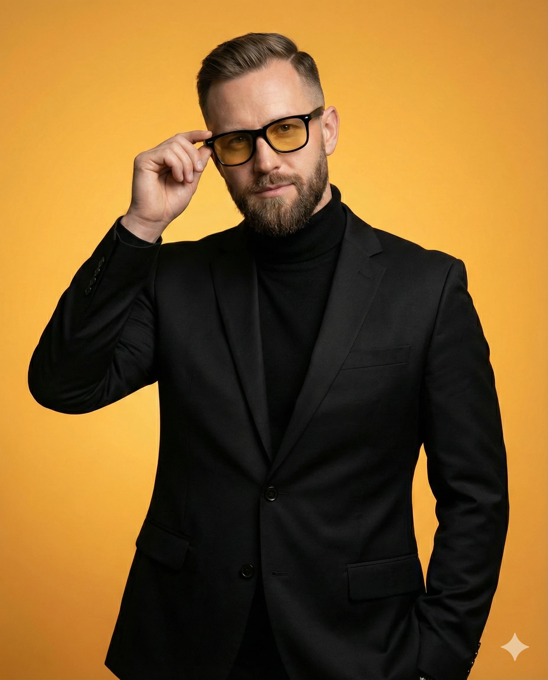 The Amber Lens Business Portrait