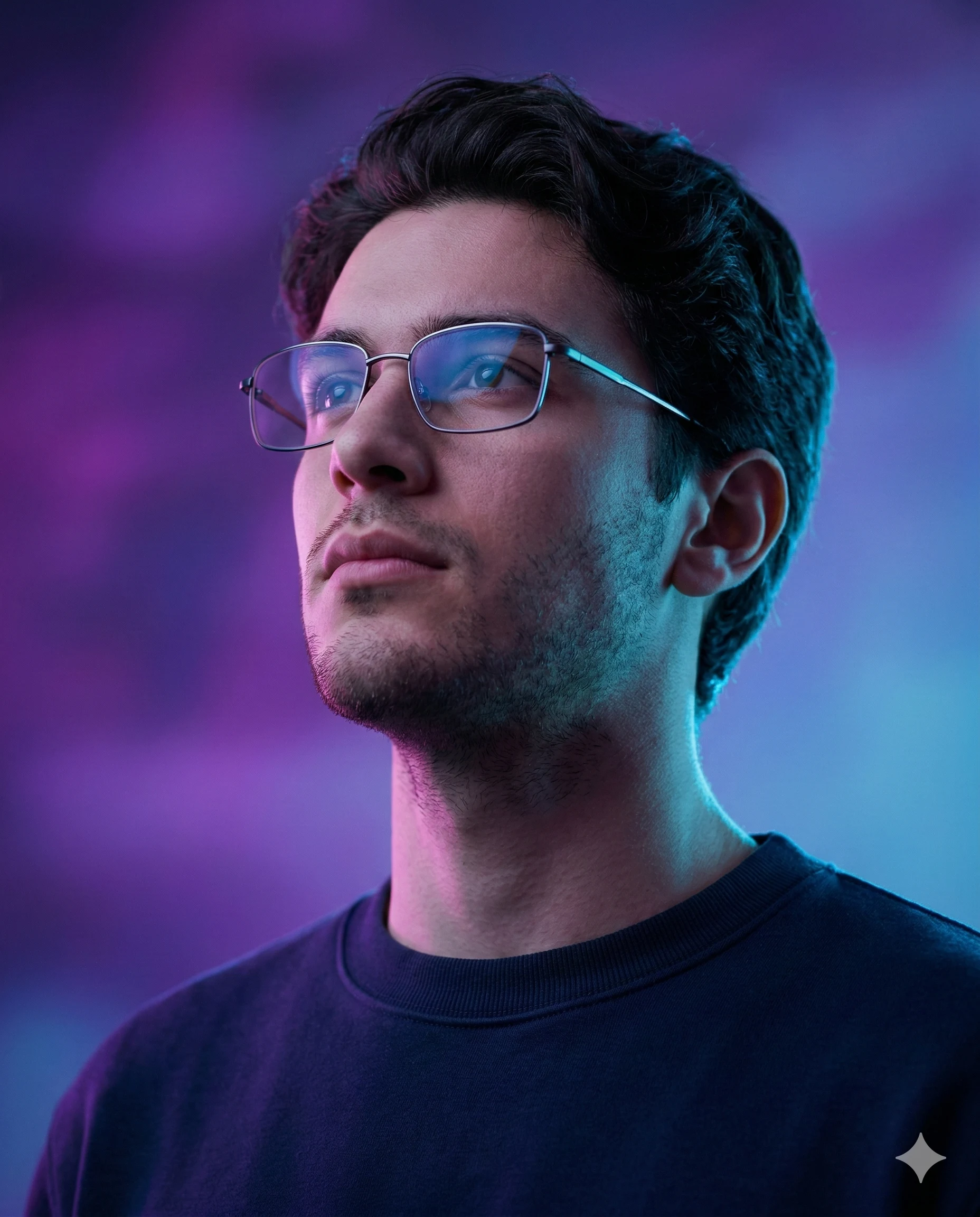 The Neon Lens Cinematic Portrait