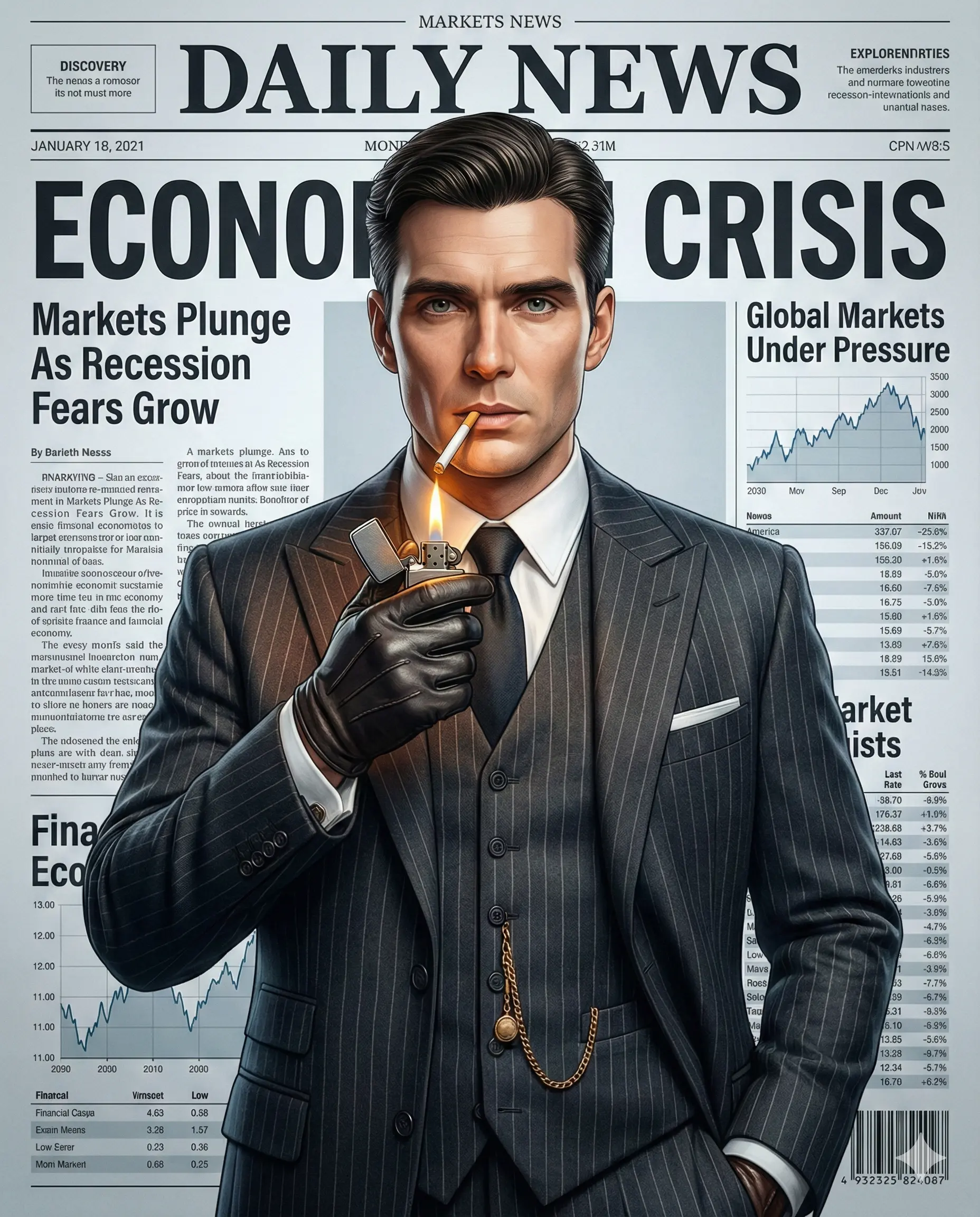 A Gentleman’s Recession Business Portrait