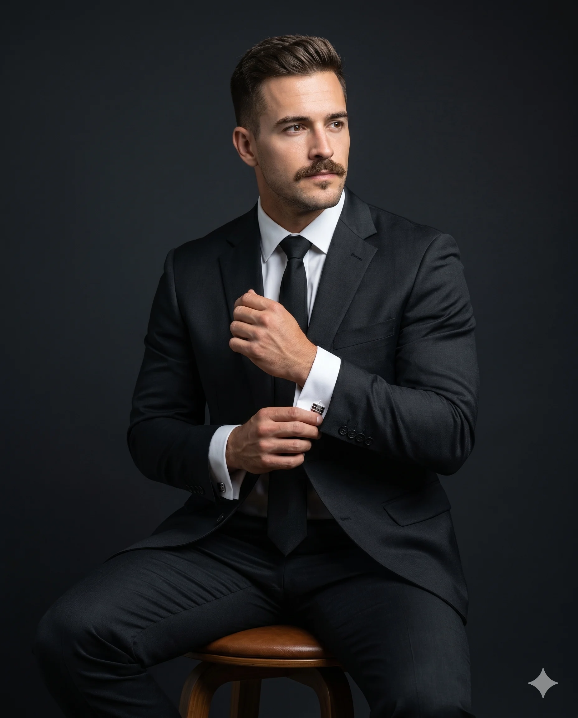 Obsidian Sharp Business Portrait