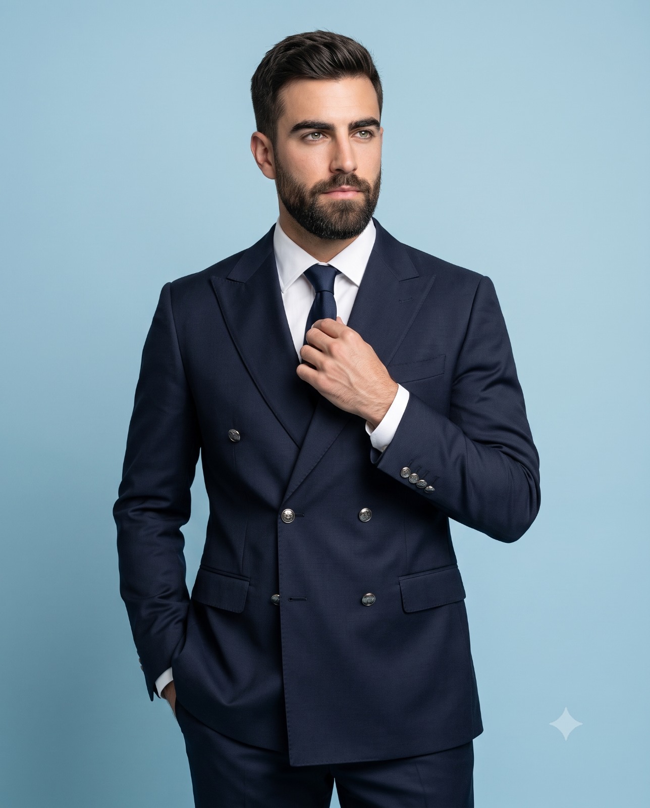 Poised for Success Business Portrait