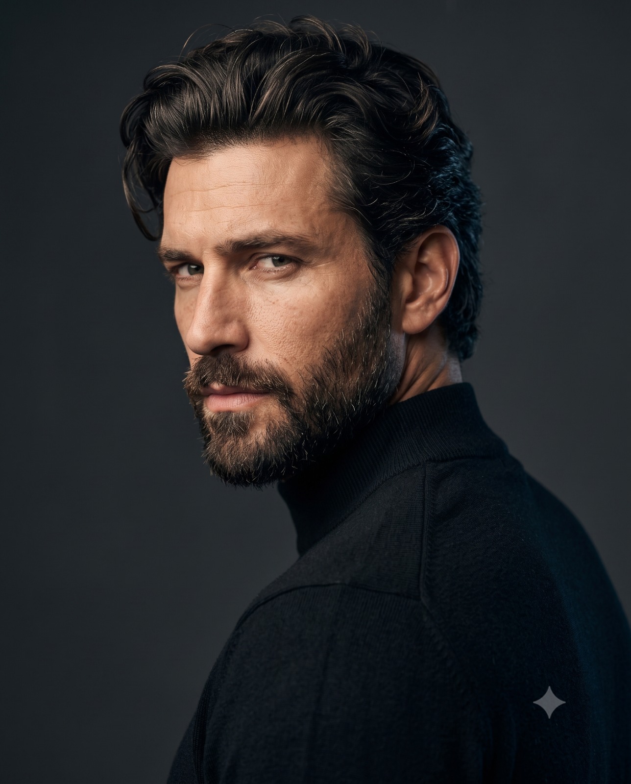 Dark Aesthetic Men's Portrait