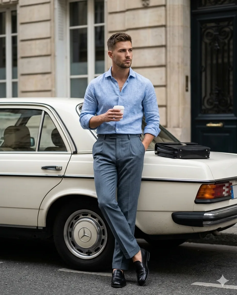 The Modern Dandy Lifestyle Portrait