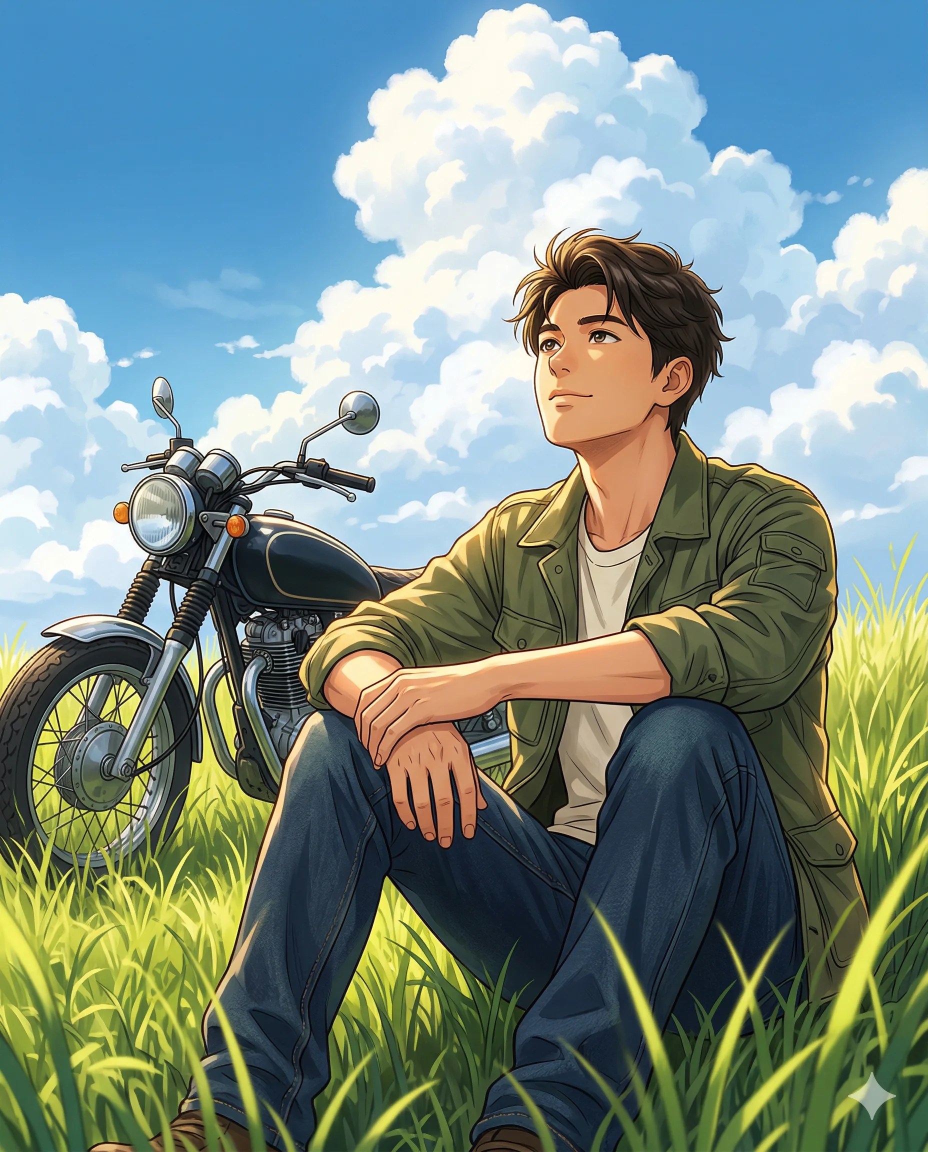 Horizon Bound Anime Portrait