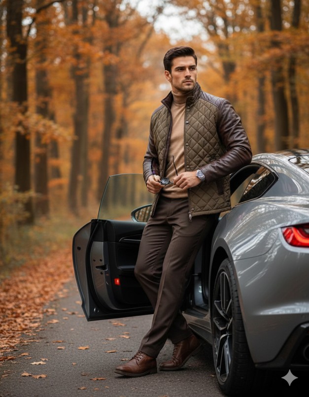 Quiet Luxury in the Woods Portrait