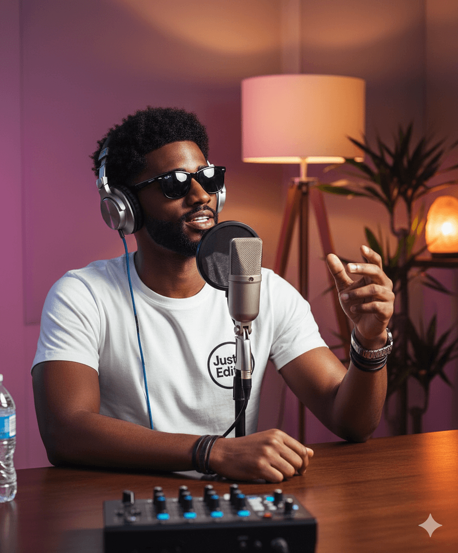 Ready to Broadcast High-resolution Portrait
