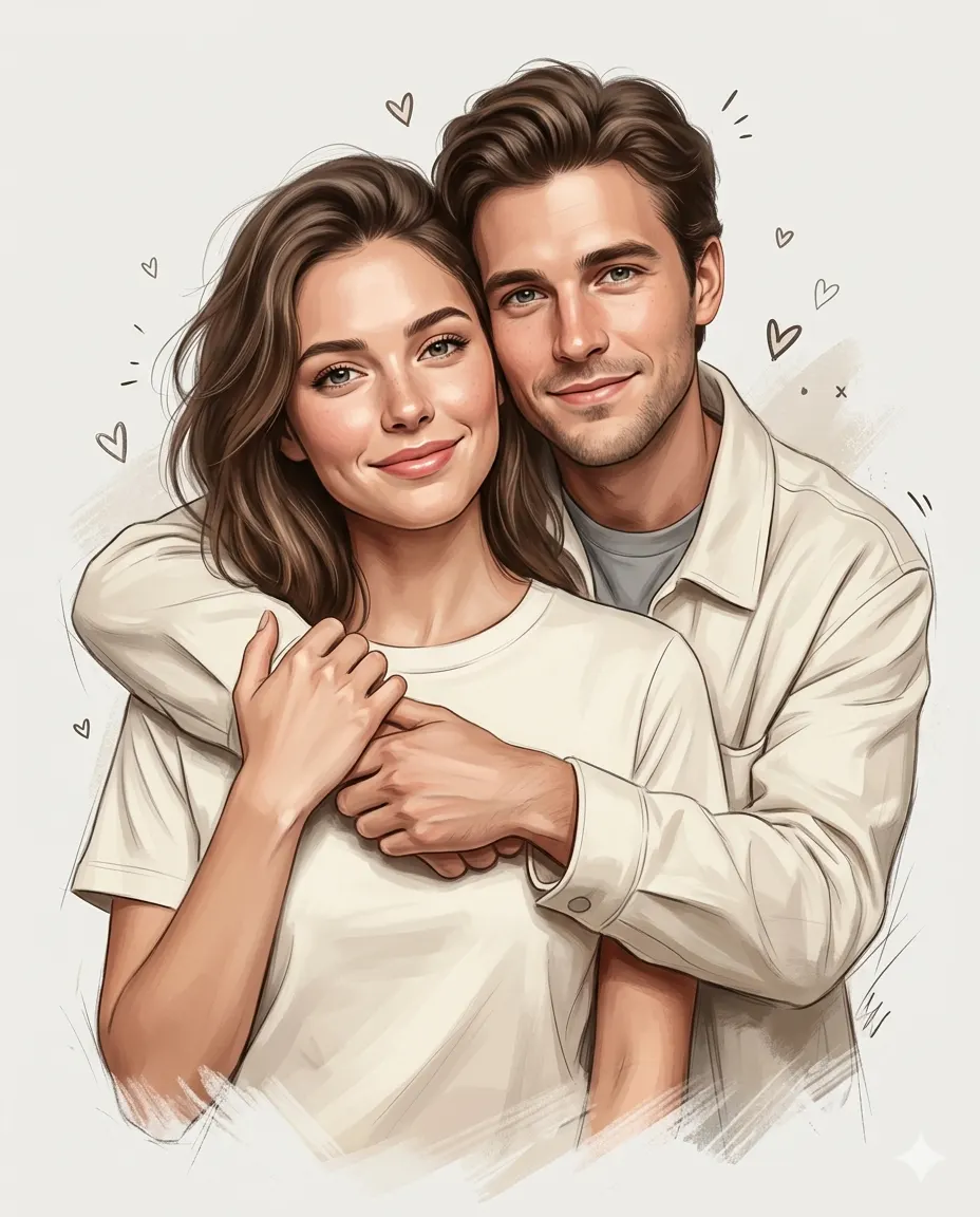 Heartfelt Connection Ai Art