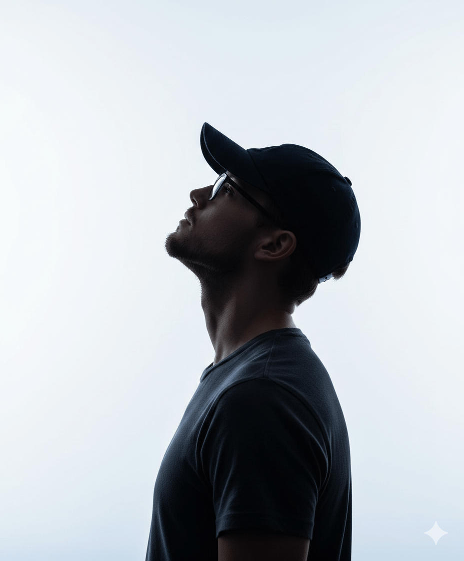 Silhouette of a Seeker Portrait