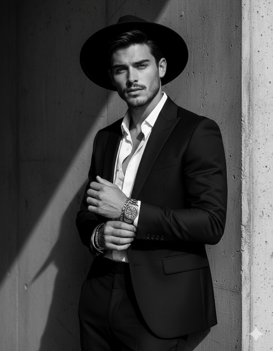 The Modern Gentry Black Portrait