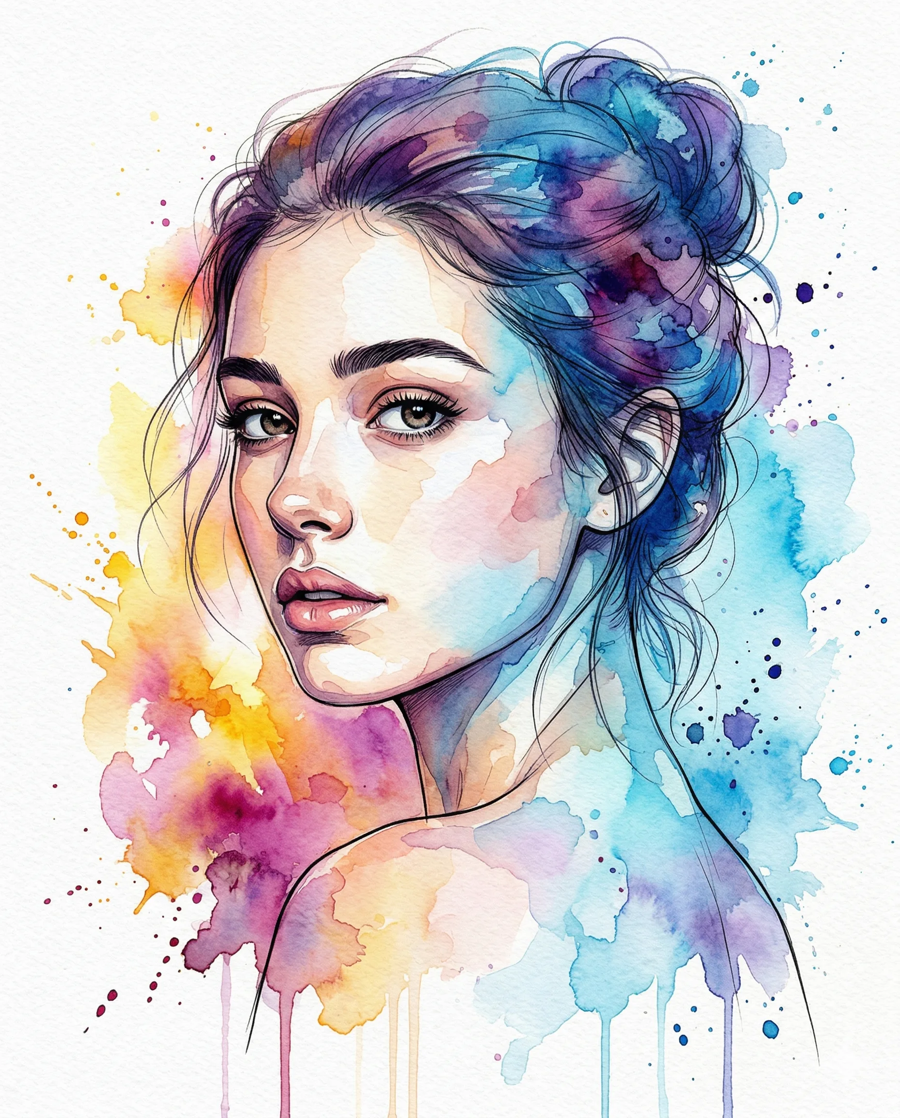 Aquarelle Dream Character Design
